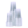 Clear Plastic Pet Cups, 12 Oz, 50/Sleeve, 20 Sleeves/Carton