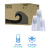 Clear Plastic Pet Cups, 12 Oz, 50/Sleeve, 20 Sleeves/Carton