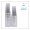 Clear Plastic Pet Cups, 24 Oz, 50 Cups/Sleeve, 12 Sleeves/Carton