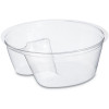 Single Compartment Cup Insert, 3.5 Oz, Plastic, Clear, 1,000/Carton