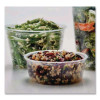 Microwavable Deli Containers, 16 Oz, 4.6" Diameter x 3" h, Clear, Plastic, 500/Carton
