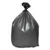 Can Liners, 60 Gal, 1.55 Mil, 39" x 56", Gray, 10 Bags/Roll, 5 Rolls/Carton