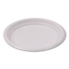 Hi-Impact Plastic Dinnerware, Plate, 6" Dia, White, 1,000/Carton