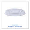 Souffle/Portion Cup Lids, Fits 1 Oz Portion Cups, Plastic, Clear, 2,500/Carton