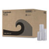 Souffle/Portion Cup Lids, Fits 1 Oz Portion Cups, Plastic, Clear, 2,500/Carton