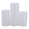 Souffle/Portion Cup Lids, Fits 1.5 Oz And 2 Oz Portion Cups, Plastic, Clear, 2,500/Carton
