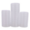 Souffle/Portion Cup Lids, Fits 1.5 Oz And 2 Oz Portion Cups, Plastic, Clear, 2,500/Carton