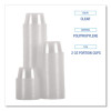 Souffle/Portion Cups, 2 Oz, Plastic, Clear, 125/Sleeve, 20 Sleeves/Carton