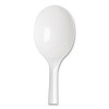 Plastic Cutlery, Mediumweight Soup Spoon, White, 1,000/Carton