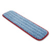 Microfiber Wet Mopping Pad, 18.5" x 5.5" x 0.5", Red