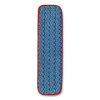 Microfiber Wet Mopping Pad, 18.5" x 5.5" x 0.5", Red