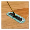 Hygen Microfiber Fringed Dust Mop Pad, 24w X 9d, Green