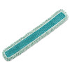 Hygen Dust Mop Heads With Fringe, Green, 48", Microfiber