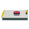 Hygen Quick Connect Single-Sided Frame, Squeegee, 24 x 4.5, Aluminum, Yellow