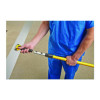 Hygen Hall-Dusting Quick Connect Single-Sided Frame, 35 x 3, Aluminum, Yellow