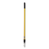 Hygen Quick-Connect Extension Handle, 4 Ft To 6 Ft, Yellow/Black