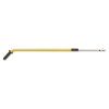 Hygen Quick-Connect Ergo Adjustable Handle, 48" To 72", Black/Yellow
