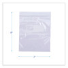 Reclosable Food Storage Bags, Quart, 7" x 8", Clear, 500/Box