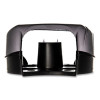 Single 9" Jumbo Tissue Dispenser, Oceans, 10.25 x 5.63 x 12, Transparent Black Pearl