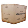 Lawn/Leaf Bags, Self-Standing, Open-Face, 30 Gal, 16" x 35", Kraft, 50/Box