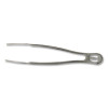 Reflections Heavyweight Plastic Utensils, Serving Tongs, 9", Silver