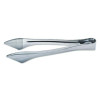 Reflections Heavyweight Plastic Utensils, Serving Tongs, 9", Silver