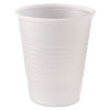 Rk Ribbed Cold Drink Cups, 5 Oz, Plastic, Clear, 100/Bag, 25 Bags/Carton