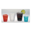 Rk Ribbed Cold Drink Cups, 7 Oz, Plastic, Clear, 100/Bag, 25 Bags/Carton