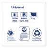 Universal Hand Towel Roll, 1-Ply, 7.88" x 800 Ft, Natural, 6 Rolls/Carton