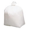 Linear-Low-Density Recycled Tall Kitchen Bags, Open-Face, 13 Gal, 24" x 33", White, 15 Bags/Roll, 10 Rolls/Box