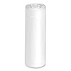 Linear-Low-Density Recycled Tall Kitchen Bags, Open-Face, 13 Gal, 24" x 33", White, 15 Bags/Roll, 10 Rolls/Box