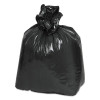 Linear Low Density Recycled Can Liners, 10 Gal, 0.85 Mil, 24" x 23", Black, 25 Bags/Roll, 20 Rolls/Carton