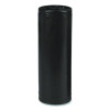 Linear Low Density Recycled Can Liners, 16 Gal, 0.85 Mil, 24" x 33", Black, 25 Bags/Roll, 20 Rolls/Carton
