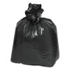 Linear Low Density Recycled Can Liners, 16 Gal, 0.85 Mil, 24" x 33", Black, 25 Bags/Roll, 20 Rolls/Carton