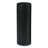 Linear Low Density Recycled Can Liners, 33 Gallon, 1.25 Mil, 33" x 39", Black, 10 Bags/Roll, 10 Rolls/Carton