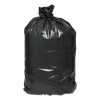 Linear Low Density Recycled Can Liners, 56 Gal, 2 Mil, 43" x 47", Black, 10 Bags/Roll, 10 Rolls/Carton