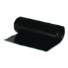 Linear Low Density Recycled Can Liners, 45 Gallon, 1.25 Mil, 40" x 46", Black, 10 Bags/Roll, 10 Rolls/Carton
