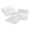 Linear Low Density Clear Recycled Can Liners, 60 Gal, 1.5 Mil, 38" x 58", Clear, 10 Bags/Roll, 10 Rolls/Carton