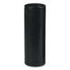 Linear Low Density Recycled Can Liners, 60 Gal, 2 Mil, 38" x 58", Black, 10 Bags/Roll, 10 Rolls/Carton