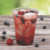 Bare Eco-Forward Rpet Cold Cups Proplanet Seal, 16 Oz To 18 Oz, Plastic, Leaf Design, Clear, 50/Pack, 20 Packs/Carton
