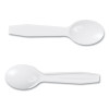 Polystyrene Taster Spoons, Plastic, 3", White, 3,000/Carton