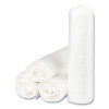 High-Density Commercial Can Liners, 16 Gal, 6 Mic, 24" x 33", Natural, Interleaved Roll, 50 Bags/Roll, 20 Rolls/Carton