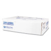High-Density Commercial Can Liners, 16 Gal, 8 Mic, 24" x 33", Black, Interleaved Roll, 50 Bags/Roll, 20 Rolls/Carton