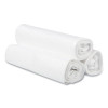 High-Density Commercial Can Liners, 30 Gal, 10 Mic, 30" x 37", Clear, Interleaved Roll, 25 Bags/Roll, 20 Rolls/Carton