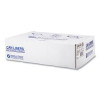 High-Density Commercial Can Liners, 30 Gal, 10 Mic, 30" x 37", Clear, Interleaved Roll, 25 Bags/Roll, 20 Rolls/Carton