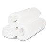High-Density Commercial Can Liners, 33 Gal, 11 Mic, 33" x 40", Clear, Interleaved Roll, 25 Bags/Roll, 20 Rolls/Carton