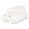 High-Density Commercial Can Liners, 33 Gal, 13 Mic, 33" x 40", Clear, Interleaved Roll, 25 Bags/Roll, 20 Rolls/Carton