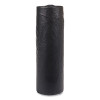 High-Density Commercial Can Liners, 33 Gal, 16 Mic, 33" x 40", Black, Interleaved Roll, 25 Bags/Roll, 10 Rolls/Carton