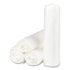 High-Density Commercial Can Liners, 33 Gal, 17 Mic, 33" x 40", Clear, Interleaved Roll, 25 Bags/Roll, 10 Rolls/Carton