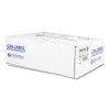 High-Density Commercial Can Liners, 45 Gal, 16 Mic, 40" x 48", Clear, Interleaved Roll, 25 Bags/Roll, 10 Rolls/Carton